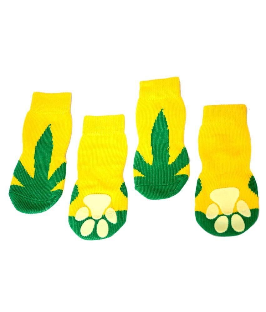 Marshalls Yellow & Green Doggy Pet Socks Buy Marshalls Yellow & Green Doggy Pet Socks Online at