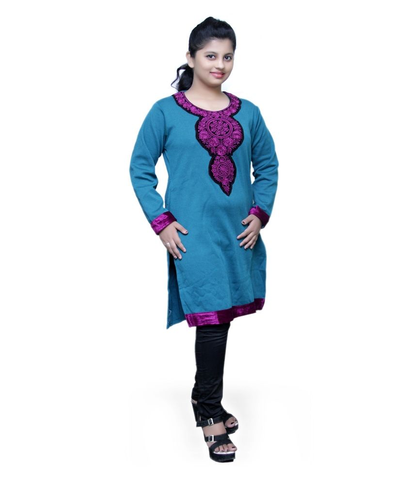 woolen kurti snapdeal