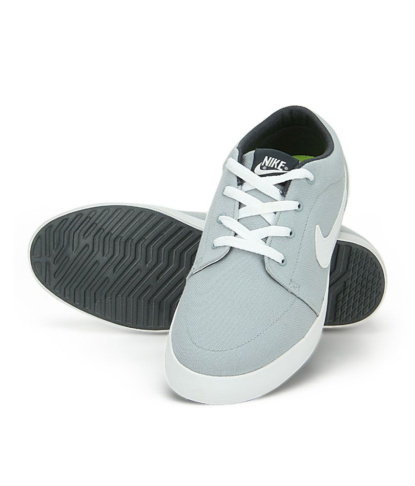 nike canvas shoes grey