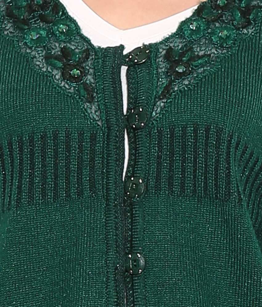 Buy Duke Green Acrylic Buttoned Cardigans Online at Best Prices in India - Snapdeal