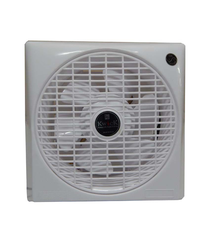 Kwick 6 Inch Pkvent-6 Exhaust Fan White Price in India - Buy Kwick 6