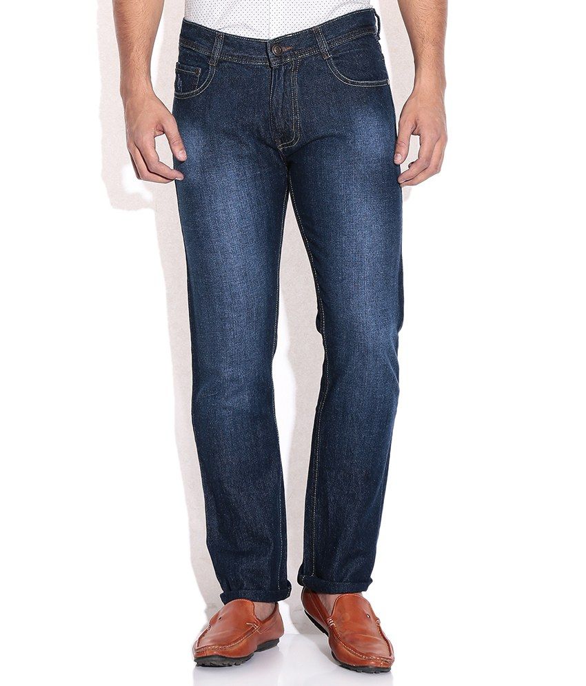 Newport Blue Straight Jeans - Buy Newport Blue Straight Jeans Online at ...