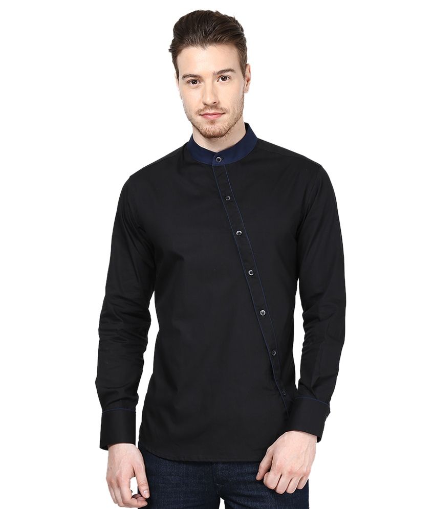 Dazzio Black Partywear Shirt - Buy 