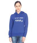 Campus Sutra Blue Cotton - Fleece Non Zippered