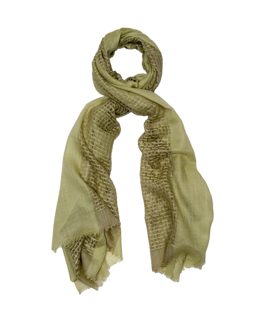 Snazz Up Green Printed Casual Scarves - Pack Of 3: Buy Online at Low ...