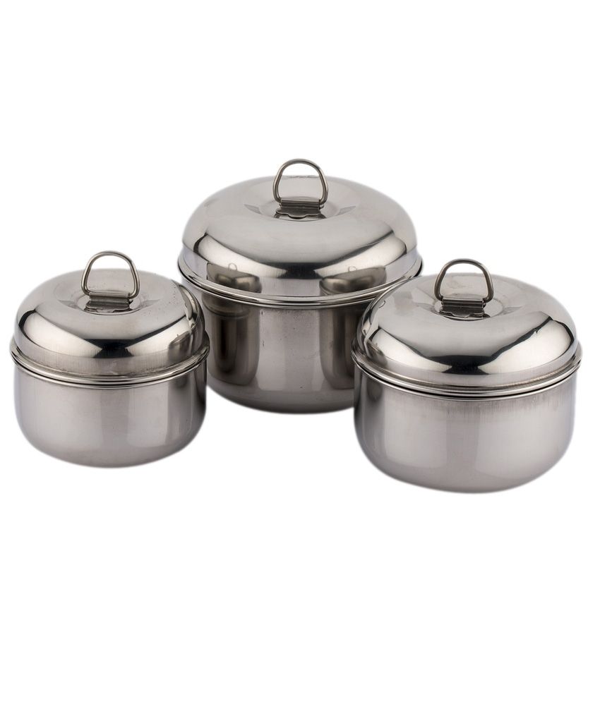 Mahavir 3 Pcs Apple Canister Set Buy Online at Best Price in India