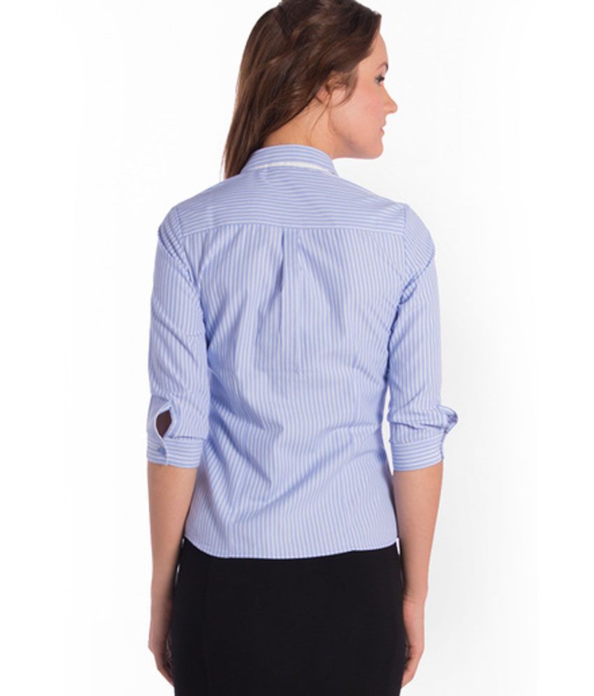 Buy Zx3 Formal Cotton Shirt For Women Online At Best Prices In India Snapdeal 5363