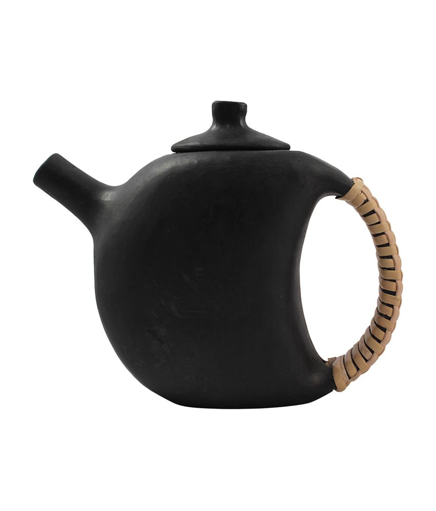 Indian Kalakari Manipur Black Stone Pottery Wine Pot: Buy Online at Best  Price in India - Snapdeal