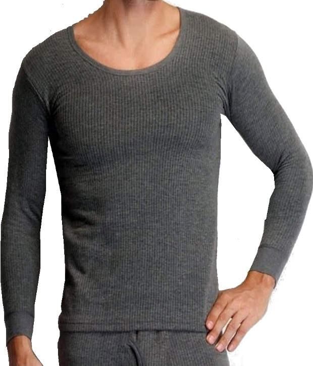 men's v neck short sleeve thermal vest