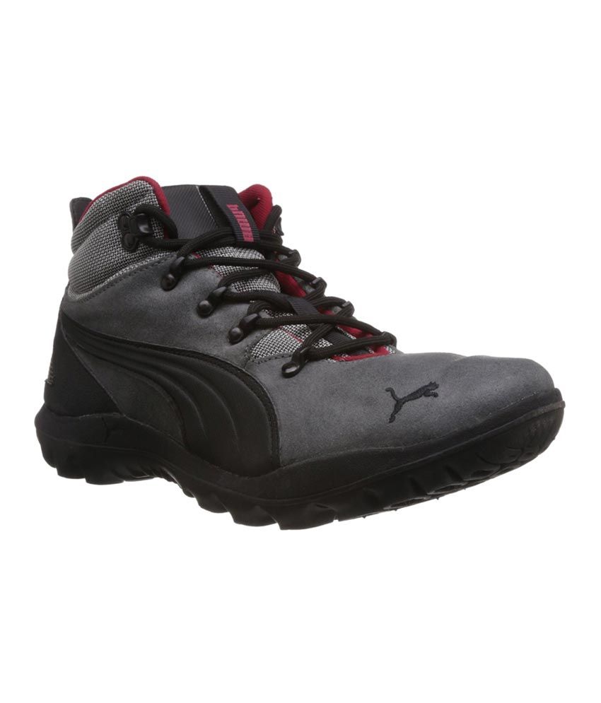 puma men's leather trekking and hiking boots