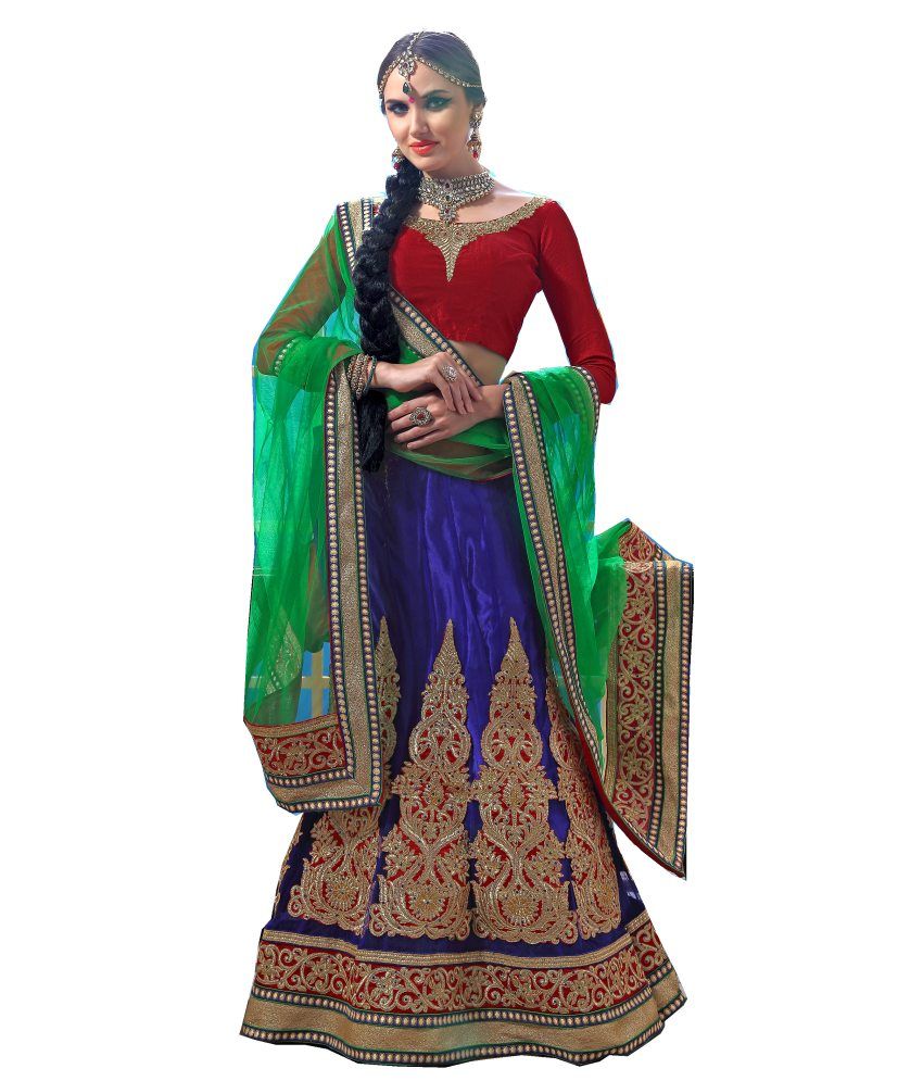lehenga pahne ka style