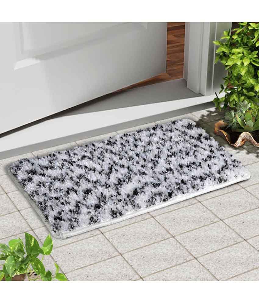 Aurave Multi Polyester Contemporary Door Mat Buy Aurave Multi