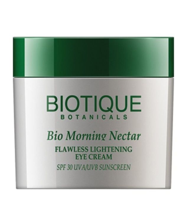 Bio Morning Nectar Flawless Lightening Eye Cream Spf 30 Uva/uvb