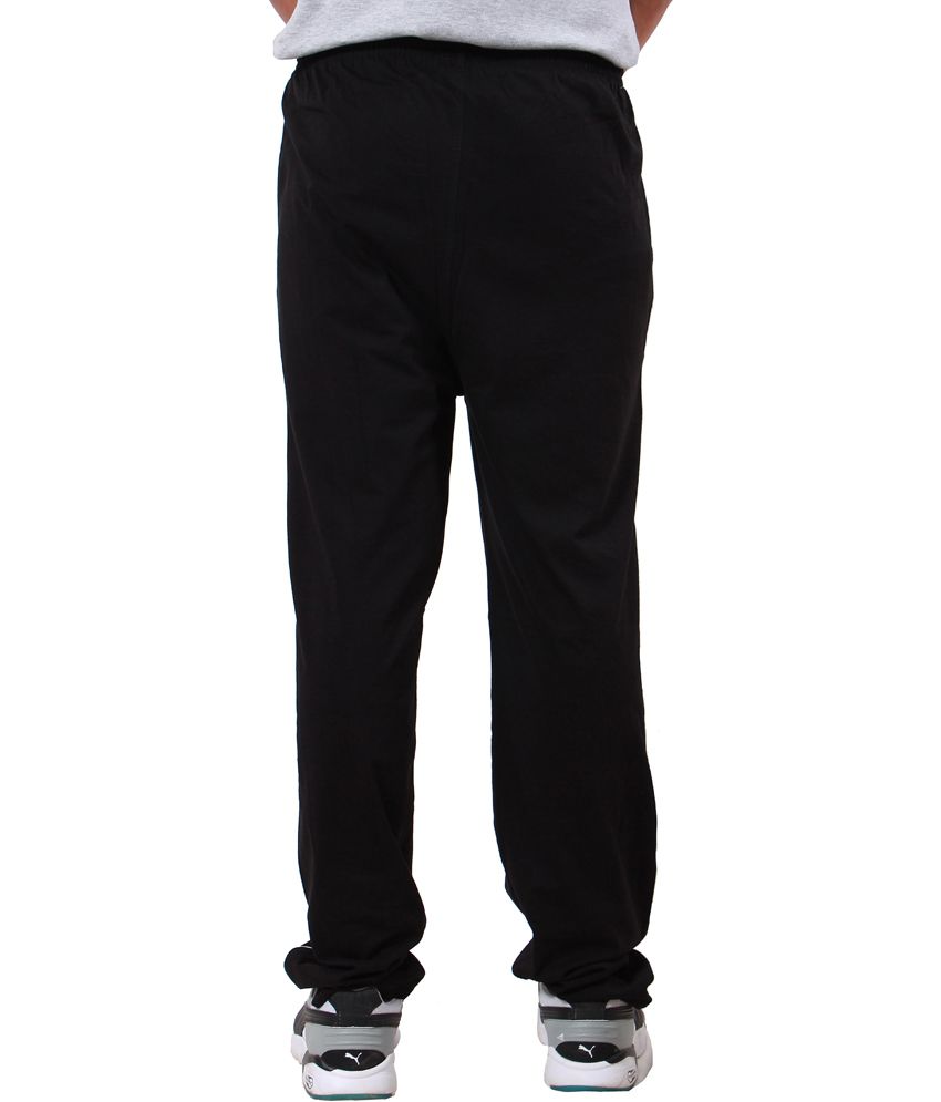 cotton blend track pants