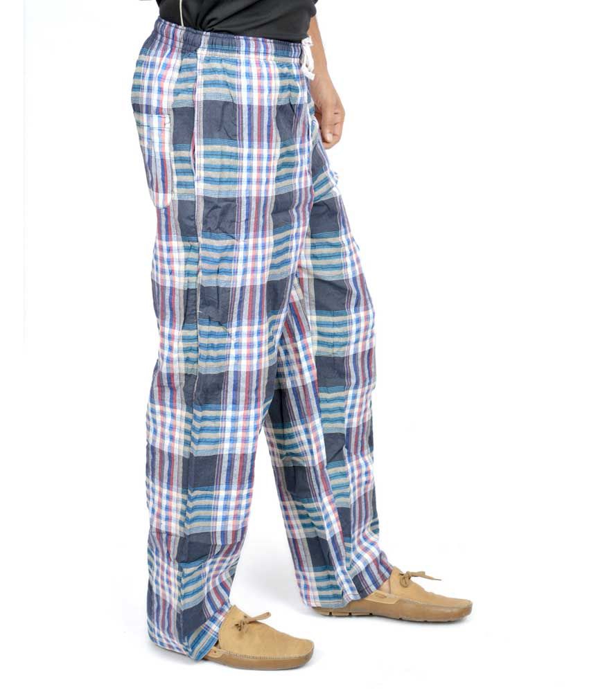 calvin klein's red check pyjama pants