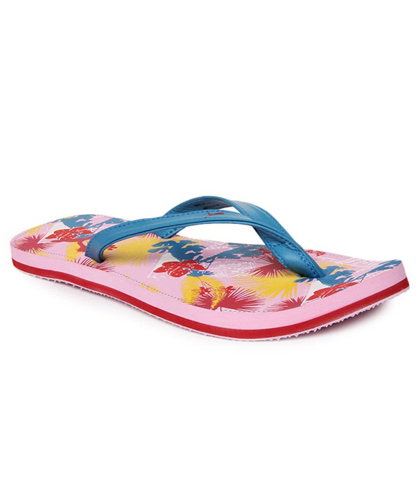 puma flip flops for womens