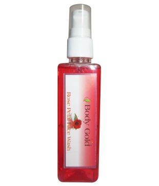 rose petal face wash