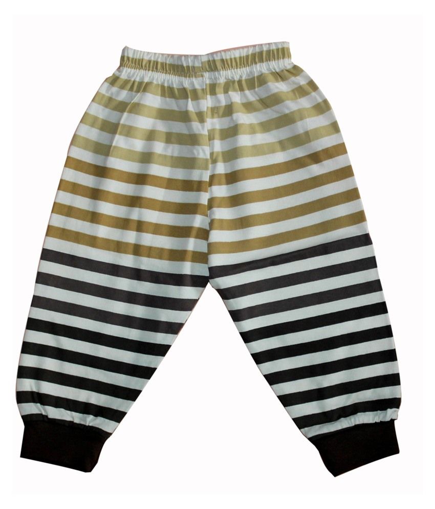 Ollypop Multi Color Cotton Baby Track Pants Buy Ollypop Multi Color