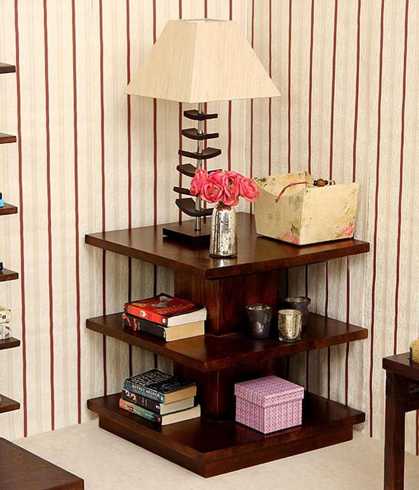 Solid Wood Side Table Buy Solid Wood Side Table Online at Best Prices