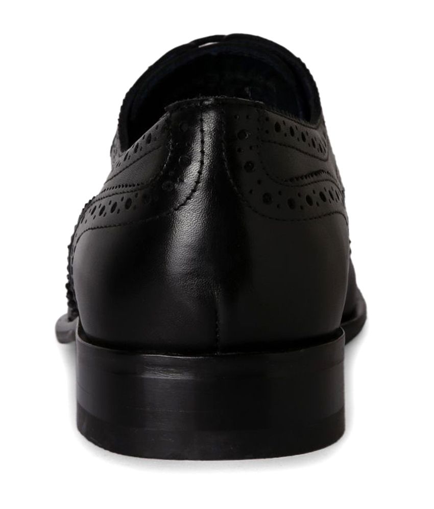 Louis Philippe Black Formal Shoes Price in India- Buy Louis Philippe ...