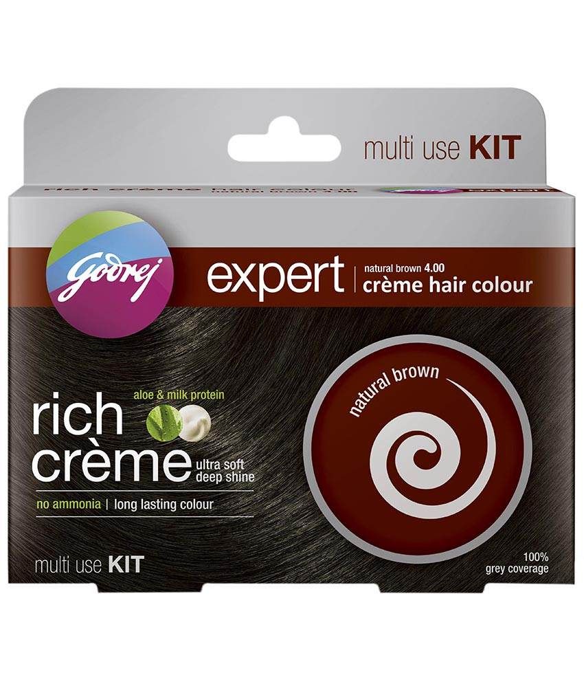 Godrej Expert Rich Crème Hair Colour Kit Natural Brown (52g+40ml): Buy Godrej Expert Rich Crème Hair Colour Kit Natural Brown (52g+40ml) at Best Prices in India - Snapdeal Godrej Expert Rich Crème Hair Colour Kit Natural Brown (52g+40ml): Buy Godrej Expert Rich Crème Hair Colour Kit Natural Brown (52g+40ml) at Best Prices in India - Snapdeal