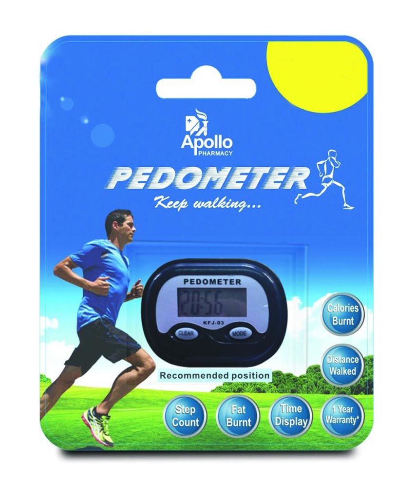 Apollo Pedometer Step Counter Buy Apollo Pedometer Step Counter at Best Prices in India Snapdeal