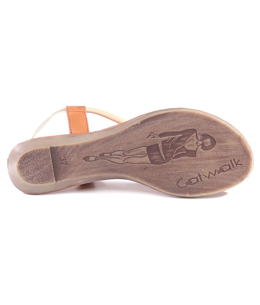 catwalk flat sandals