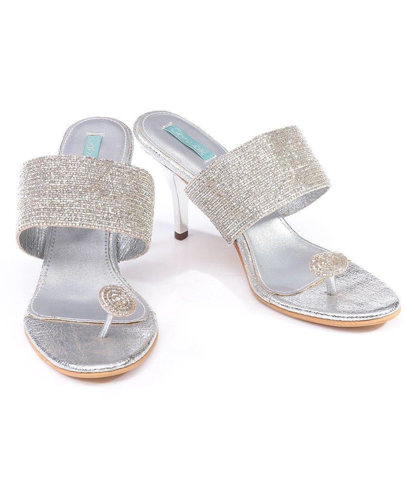 silver stilettos online india