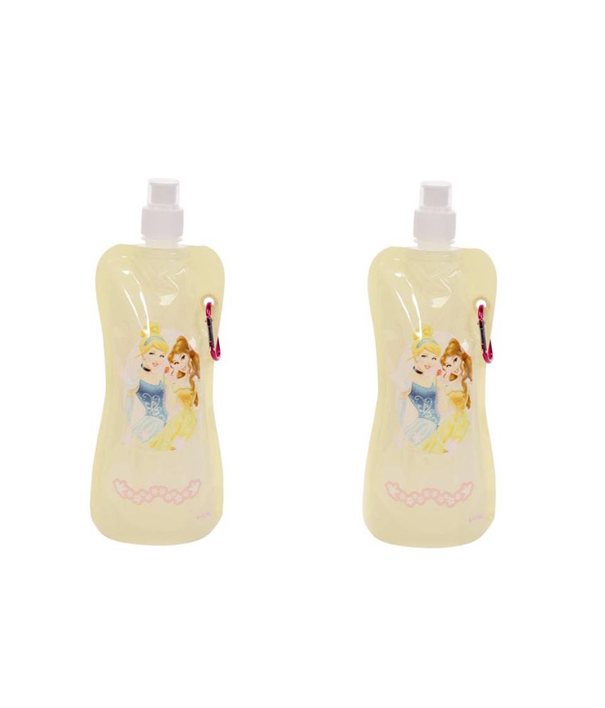     			Disney Multicolour Foldable Bottle -set Of 2