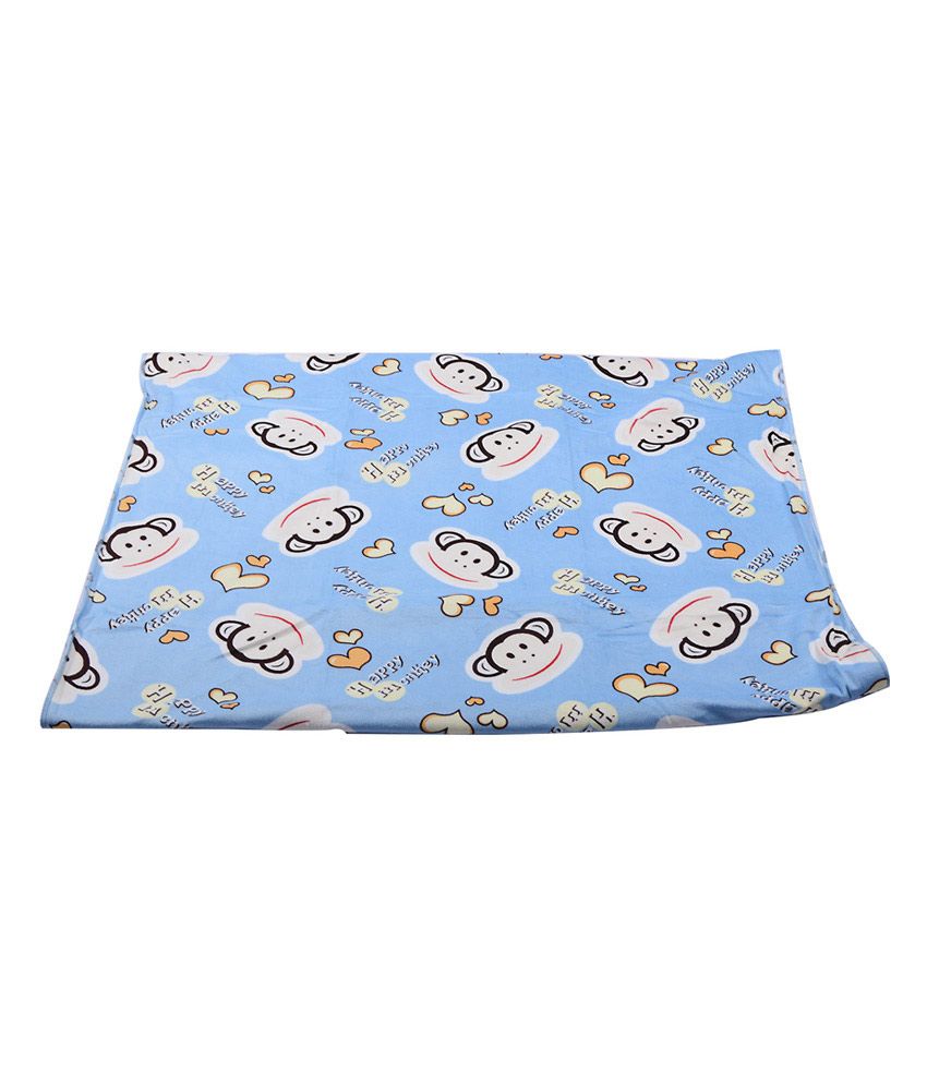 Feel Good Multicolor Monkey Baby Blanket Buy Feel Good Multicolor Monkey Baby Blanket Online At Low Price Snapdeal