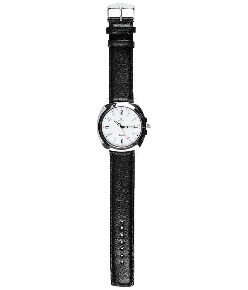 Nova Stylish White Wrist Watch For Men - Buy Nova Stylish White Wrist ...