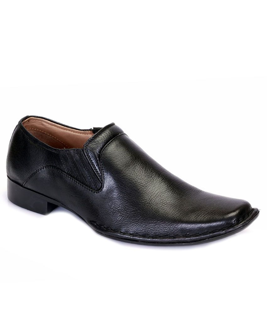 trotter shoes Black Formal Shoes Price 