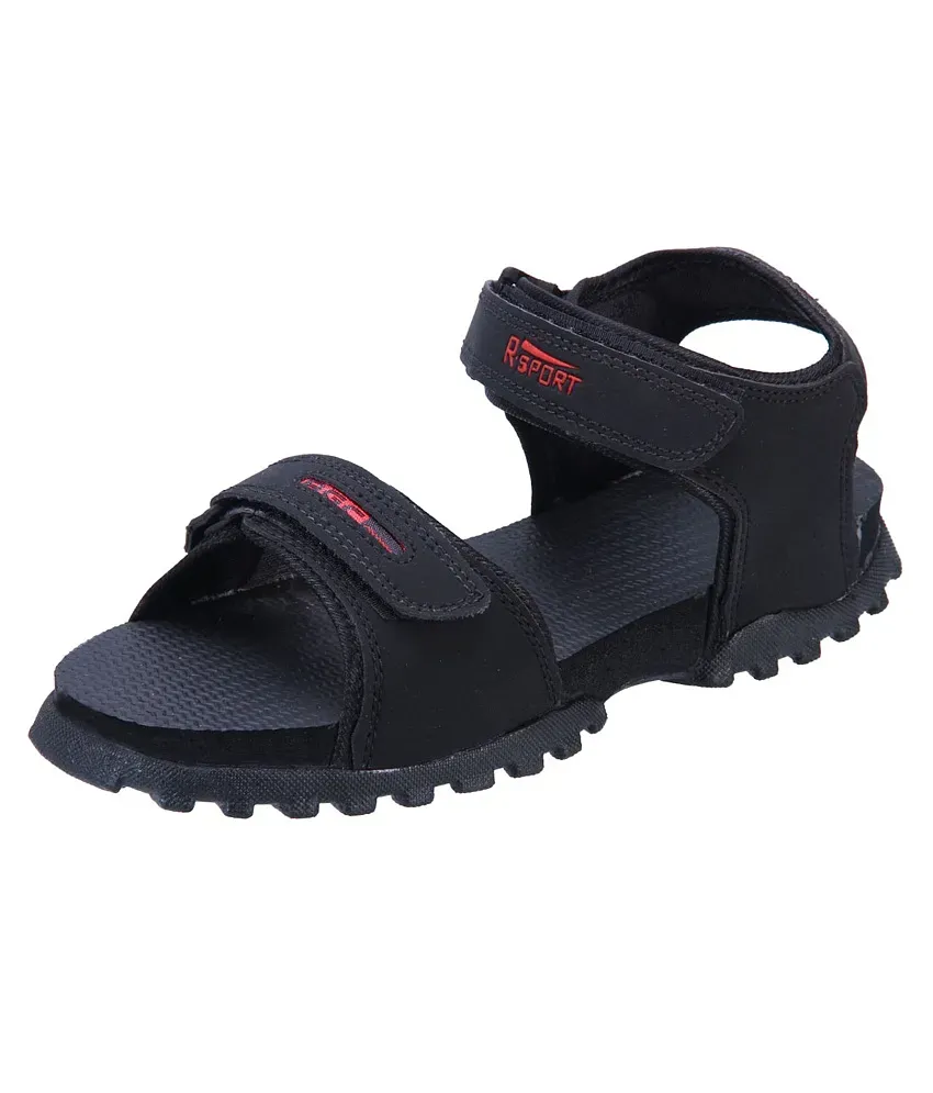 Irus R Sports Black Floater Sandals Buy Irus R Sports Black