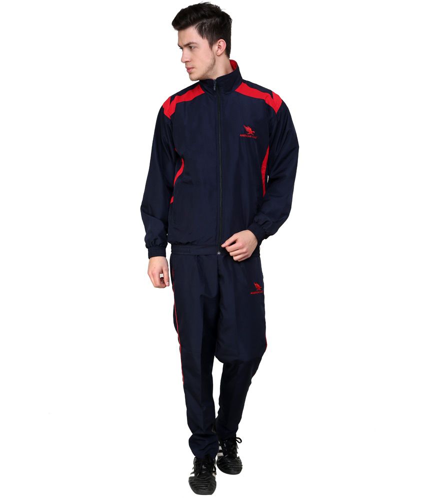 American Cult Red Polyester Tracksuit - Buy American Cult Red Polyester ...