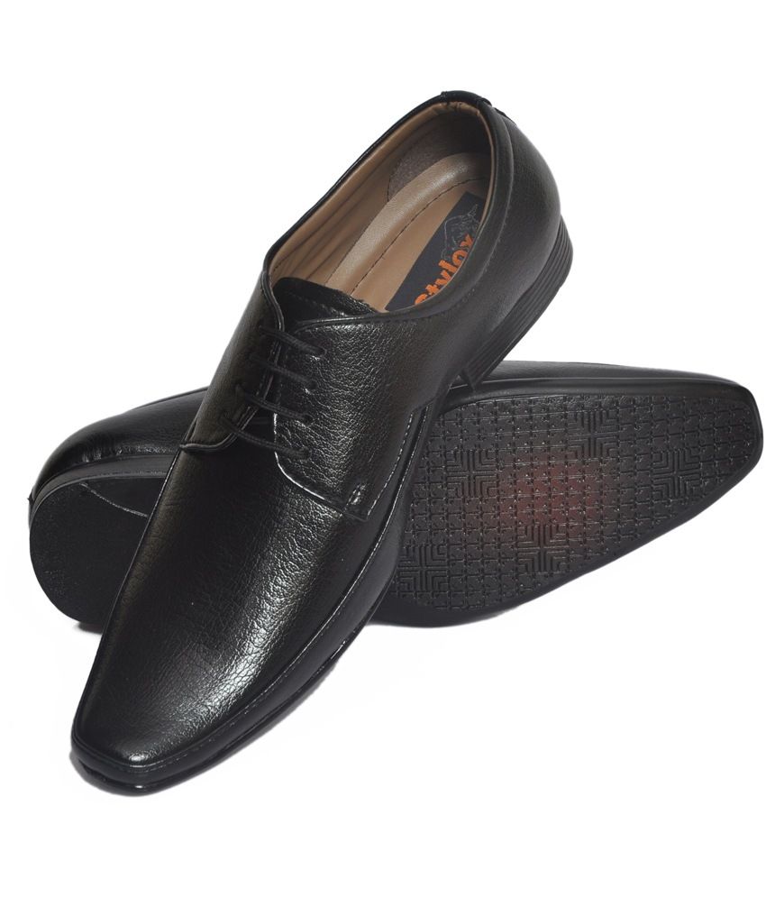 black shoes formal dressing