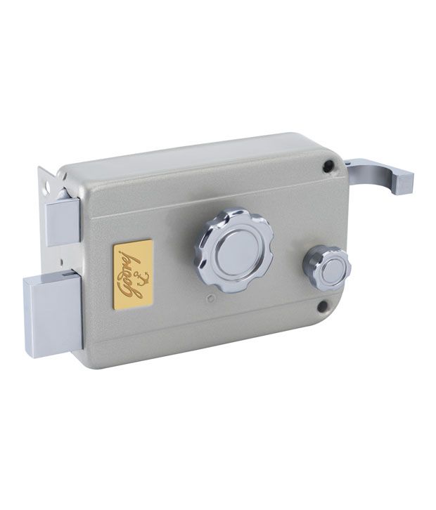Buy Godrej Rim Lock 1CK (Inside Opening) Metallic Satin Online at Low Buy Godrej Rim Lock 1CK (Inside Opening) Metallic Satin Online at Low
