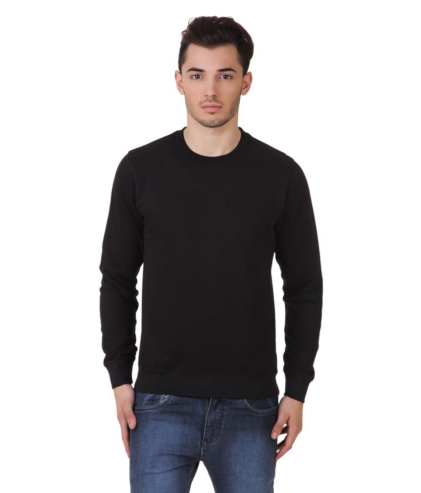 black full sleeve sweatshirt