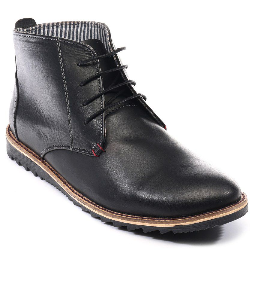 Numero Uno Black Boots - Buy Numero Uno Black Boots Online at Best ...