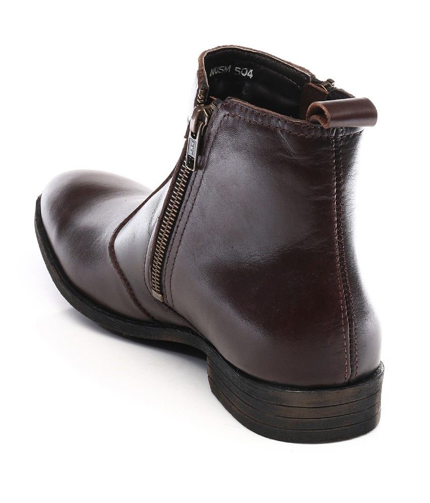 numero uno boots brown