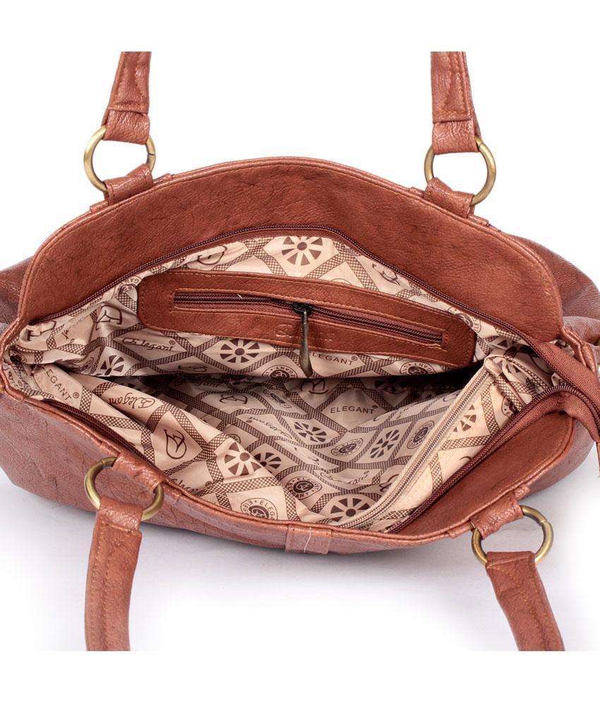 Elegant Tan Handbags For Women - Buy Elegant Tan Handbags For Women ...