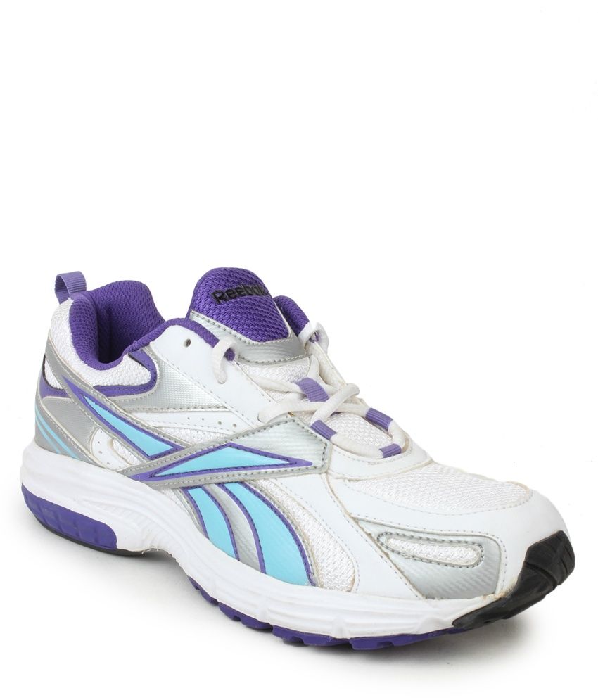 reebok white walking shoes