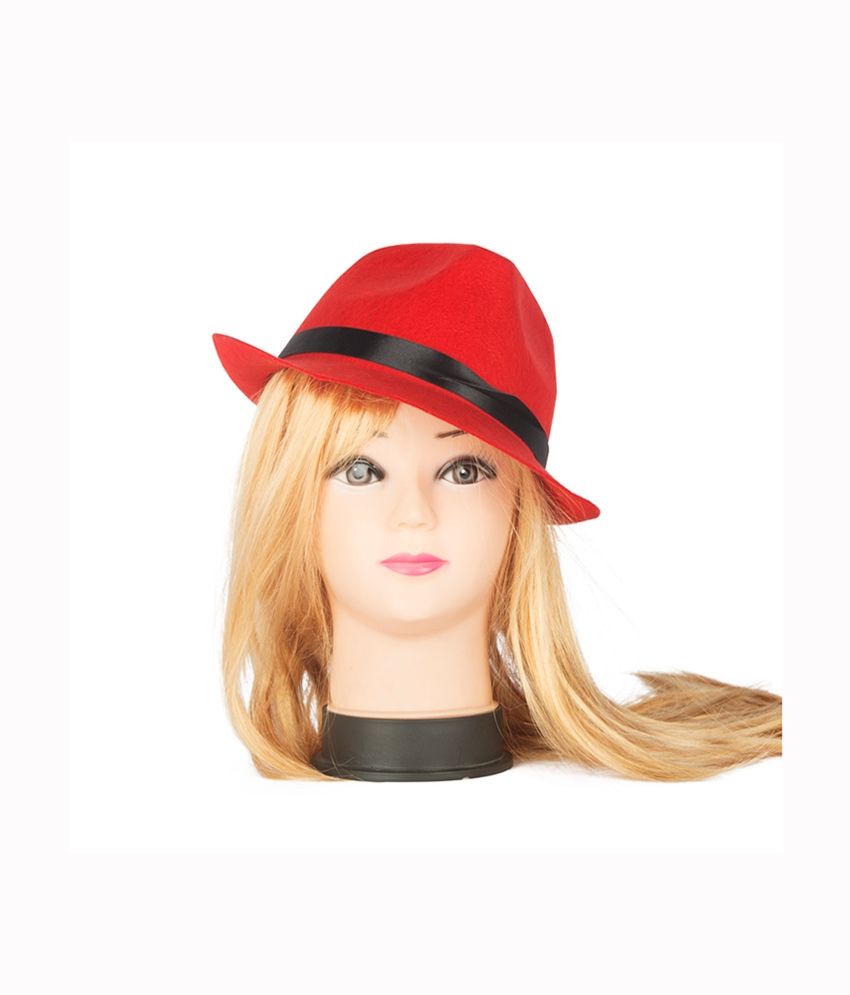 red mafia hat