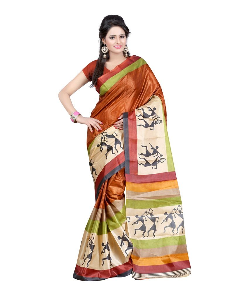 silk saree for pooja