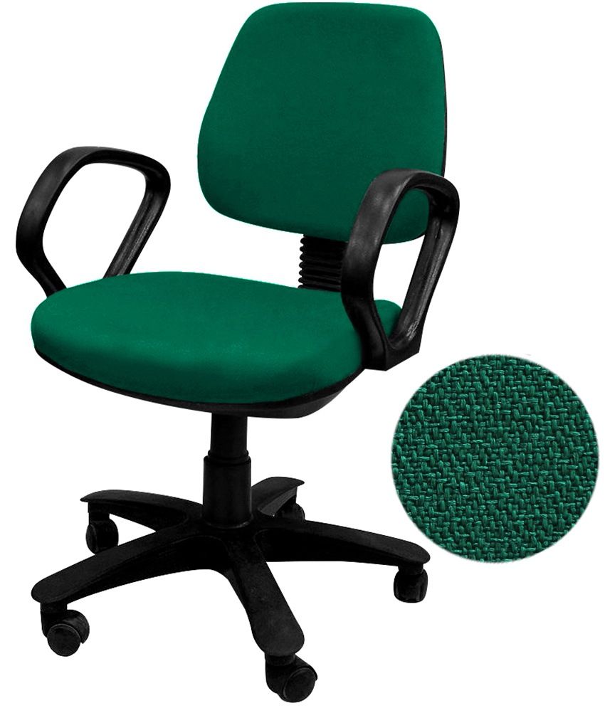 dark green computer chair