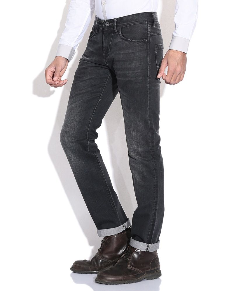 celio black jeans