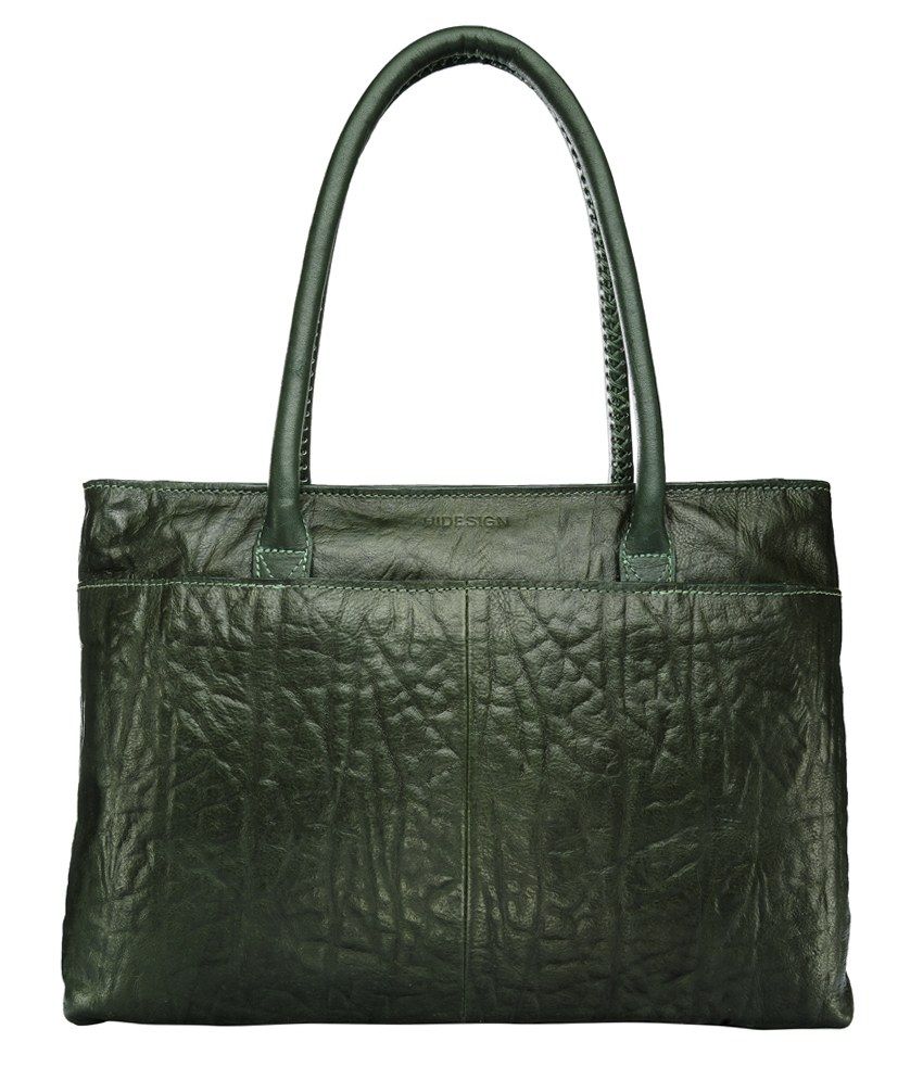 Hidesign YANGTZE 02 Green Tote Bag Buy Hidesign YANGTZE 02 Green Tote