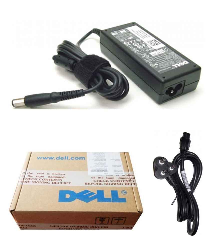     			Dell Genuine Original Laptop Adapter Charger 65w 19.5v 3.34a Pa-12, Pa-1650-050 & Power Cord
