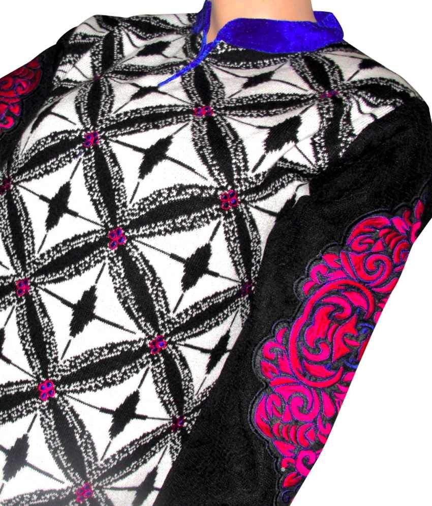 black round kurti design