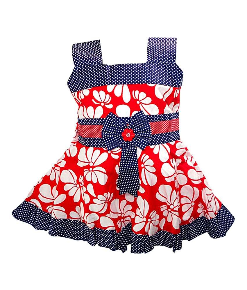 cotton sleeveless frock