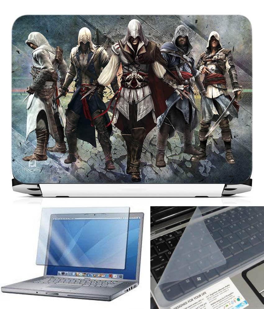     			Finest 3 In 1 Laptop Skin Pack - Gaming Series Ls1842
